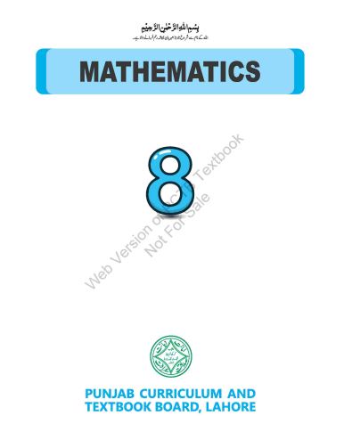 8th Class Maths (EM) PCTB Text Book PDF