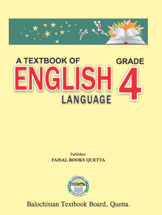 4th Class English Balochistan Textbook PDF