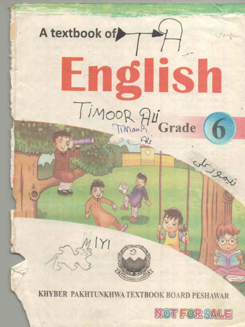 Sixth Class English KPTBB Textbook PDF