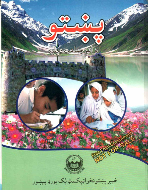 8th Class Pashto KPK Text Book PDF