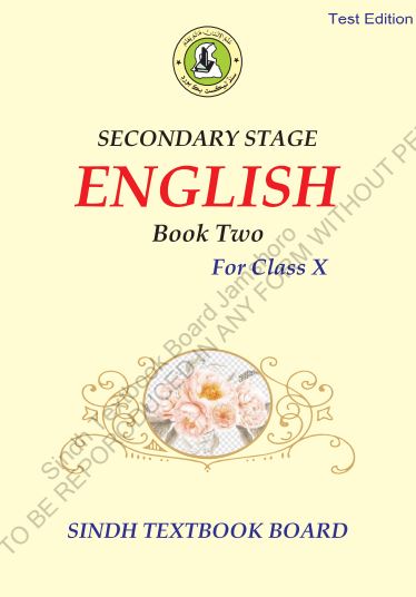 10th Class English Sindh Text Book (STBB) PDF