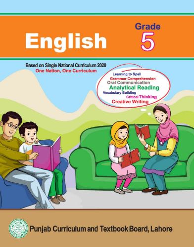 5th Class English Punjab Text Book PDF