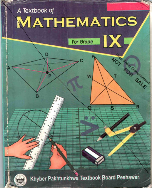 9th Class Maths (EM) KPK Text Book PDF