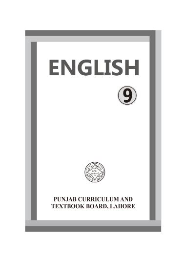 9th Class English Punjab Text Book PDF