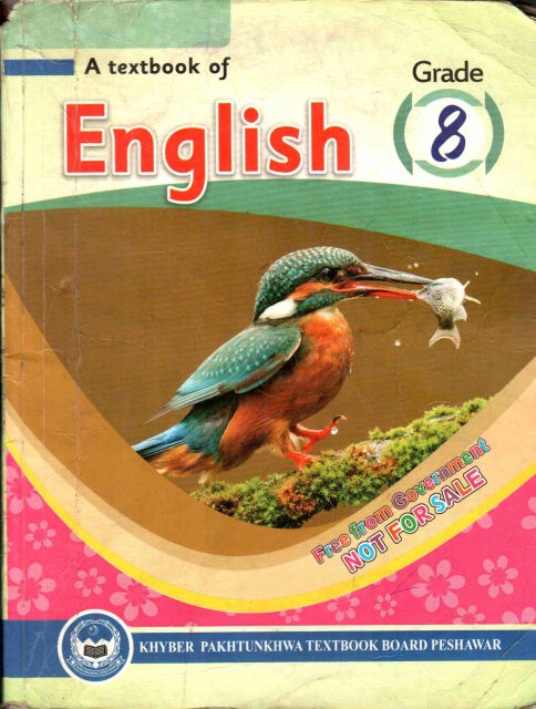 8th Class English KPK Board PDF Text Book