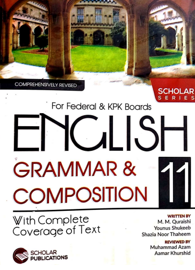 1st Year Scholar English (KPK & FBISE) Helping Book PDF