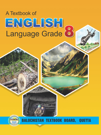 8th Class English Balochistan Textbook PDF