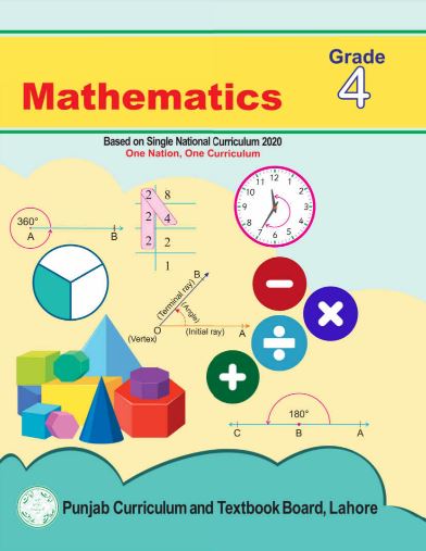 4th Class Mathematics Punjab Text Book