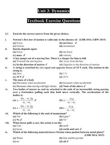 9th Class Physics Chap 3 Full Notes (EM) PDF