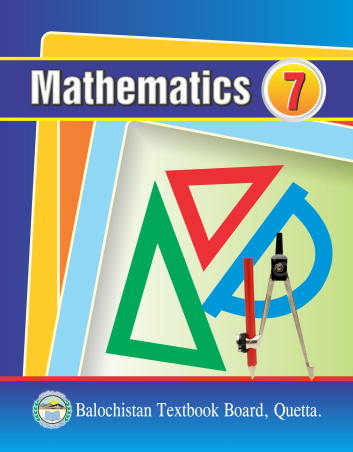 7th Class Maths (EM) Balochistan Text Book PDF