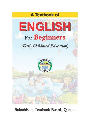 Kachi Class English for Beginners KPTBB Textbook PDF