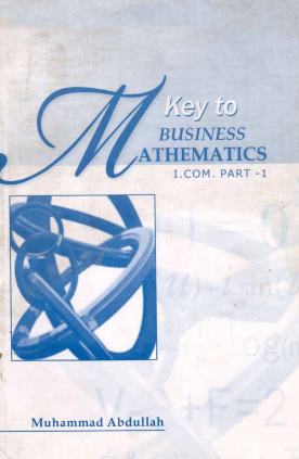 I.Com 11th Class Business Maths Helping Book PDF