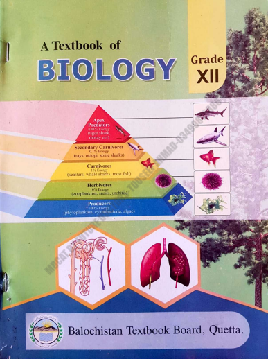 2nd Year Biology Balochistan BTBB Textbook PDF