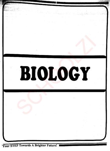 STEP MDCAT Biology Practice Book Portion PDF