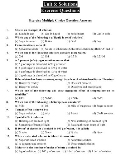 Matric Class 9th Chem Chap 6 (EM) Notes PDF