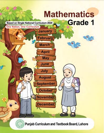 Class 1 Maths Punjab Text Book PDF