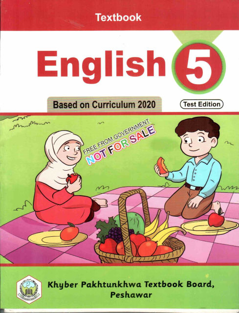 5th Class English KPK Board Textbook PDF