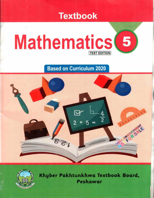 Class 5 Maths (EM) KPK Text Book PDF