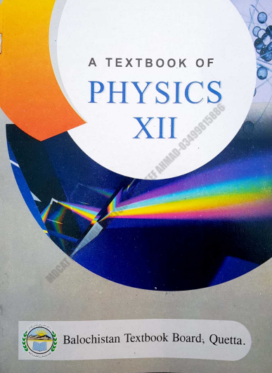 Class 12th Physics Balochistan Textbook PDF