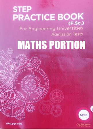 STEP ECAT Practice Book Mathematics Portion PDF